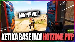 KETIKA BASE LU JADI HOTZONE PVP - RUST INDONESIA