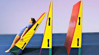 GYMNASTICS MAT DOMINOES! | TheCheernastics2
