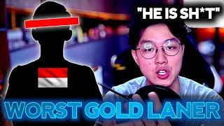 WORST GOLD LANER IN MPL INDONESIA ACCORDING TO MIRKO 