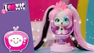 The LOOK of the STARS  VIP PETS  Fabio & Fabia's Hair Salon  Videos for KIDS in English