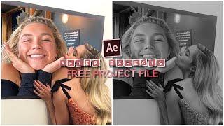 free project file | after effects