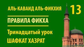 Правила Фикха | 13 правило: ...по мере необходимости | Шафкат хазрат Абубекеров