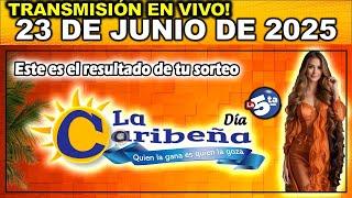 Caribeña día: Resultado CARIBEÑA DIA del LUNES 23 de Junio de 2025.