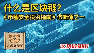 什么是区块链？——《大懒猫币圈投资安全指南》试听课之一