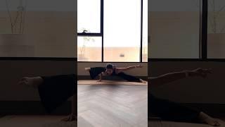 Try this beautiful pose, fitness coach in Riyadh #fitness #fitnesscoach #yogainstructor #riyadh