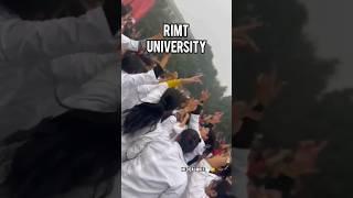 Rimt University || Rimt medical college #newmovie #sector17 #promotion #rimtcollege #mbbs#dance