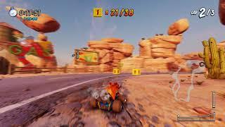 Crash Team Racing "Nitro Fueled": Dingo Canyon (Relic Race) [1080 HD]