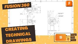 Fusion 360 Tutorial: Creating Technical drawings (Updated)