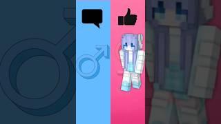 Minecraft Boys And Girls Singing  part 1 #shorts #viralshorts