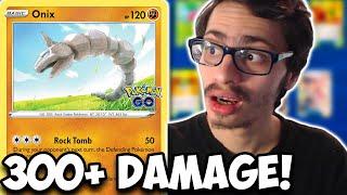 OVER 300 Damage With ONIX?! KO Anything In Your Path! Old Cemetery/Cherrim Combo PTCGO