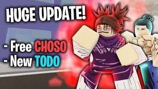 FREE CHOSO & NEW TODO UPDATE! | Jujutsu Shenanigans