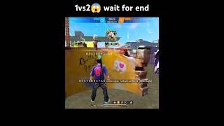 1vs2 Gameplay  #shorts #freefire #viral  #foryou #totalgaming #gtk111 #viralshort