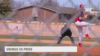 Grand View splits Double header with Clarke University