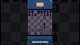 Only 7th move checkmate chess game hack #chess #checkmatepatterns #viralchess #happynewyear #2025