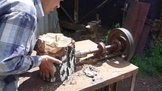 Log splitter with reverse