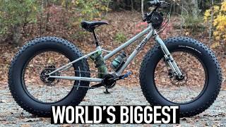 I Tested the FATTEST Mountain Bike On The WORST Trails