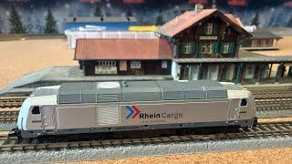 Marklin 81875 Modern Diesel Locomotive Test Run at z.scale.hobo 02.27.2025