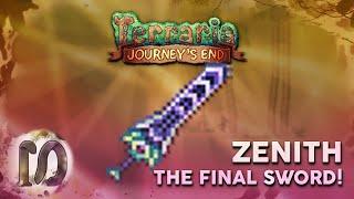 ZENITH BLADE - TERRARIA 1.4 JOURNEY'S END NEW FINAL SWORD - BEST WEAPON IN TERRARIA! - TERRA BLADE +