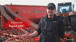 Recenzie: Semanatoare Vaderstad Rapid-600C in Gospodăria Bogatmos S.R.L din Moldova