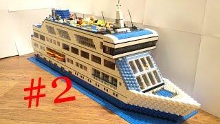 Лего круизный лайнер 2.0 (самоделка) часть2 / Lego MOC cruise ship 2.0 part2