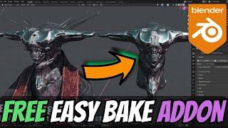 Free Texture Baking Blender Addon For 2023