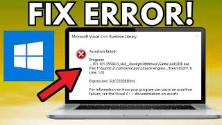 How To Fix Microsoft Visual C++ Assertion Failed Error in windows 11