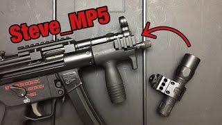 MP5k: Front Sight Tower Rail Mount