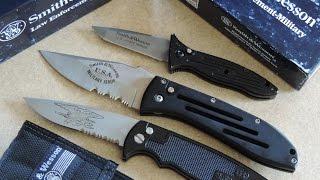 Retro Smith&Wesson USA LEO - Military Automatic Knives