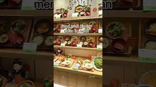 Plastic food display menu in Japan #日本 #জাপান #travel #japan #culture #food #craft #japanesefood #jp