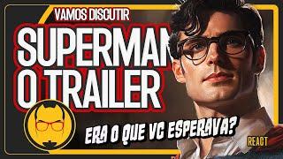 ERA ESSE SUPERMAN QUE VOCÊ ESPERAVA? JAMES GUNN ACERTOU? - AO VIVO - NERD RABUGENTO #10ANOS