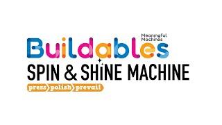 Buildables Spin and Shine Machine | STEM Learning Toy | Engaging and Fun | Ages 8+