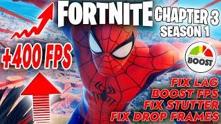 HOW TO GET More FPS on FORTNITE CHAPTER 3 SEASON 1 Low End PC | Fix Lag | Fix Stutter |