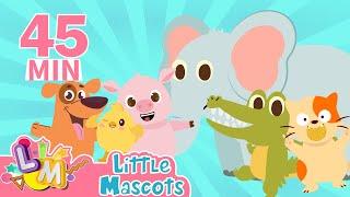Dancing like an animal + Colors of the rainbow + more Little Mascots Nursery Rhymes & Kids Songs