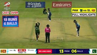 Pakistan vs Sri Lanka Women's T20 World Cup 2024 Match Highlights 2024 | PAK W vs SL W Highlights