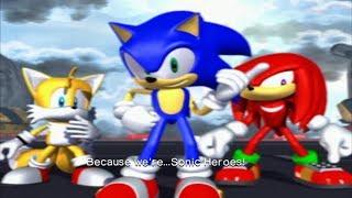 Sonic Heroes (FULL HD/60FPS) - Last Story / FINAL BOSS /ENDING