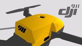 РЕНДЕР. Так выглядит Mavic с батареей от DJI 911. BatModX2