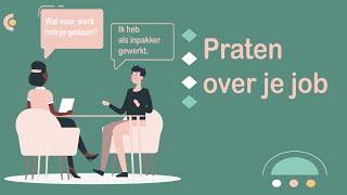 Praten over je job / werk  (#NT2, #learndutch, Waystage, A2, 1.2)