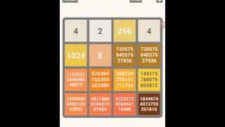 Getting Infinity on 2048