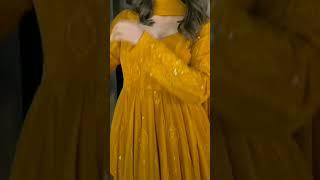 Meesho wedding anarkali gown#shorts#youtubeshorts#anarkaligown#meeshoanarkaligown#trending#grwm