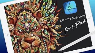 Affinity Designer for iPad FULL TUTORIAL