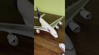 FedEx A380 🫣 #geminijets #fedex #a380f #airbus #collection #airplane #aviation #fyp #shorts #avgeek