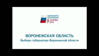 Выборы губернатора Воронежской области - 2018