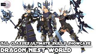 Dragon Nest World: All Classes Ultimate Skills Showcase [MMORPG Mobile on Android/iOS]