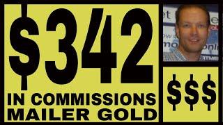 Mailer Gold Review - $342.00 In Commissions - Email 100% Buyers.