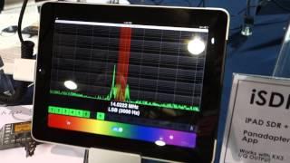 Dayton 2013 - SDR Panadapter for K3 on iPAD