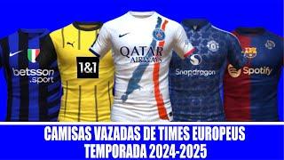 LEAKED JERSEYS 24/25 FROM FAMOUS EUROPEAN TEAMS