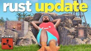 the fastest snowball on rust's new update...