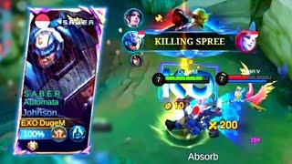 KETEMU MUSUH JAGO DI AWAL‼️ JOHNSONKU LANGSUNG MODE NGAMUK - Mobile Legends