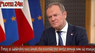 Premier Tusk poprosił go o wyjście z posiedzenia  .Minister zabrał głos . Jego słowa mogą zaskoczyć