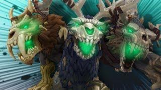 NEW Druid Forms! 8.1.5 PTR Kul Tirans/Zandalari Druids - WoW: Battle For Azeroth 8.1